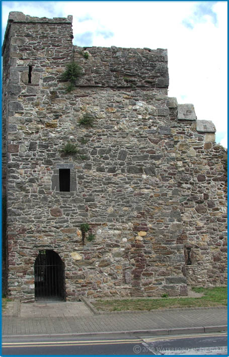 The Double Tower in Castle street in Waterford City
